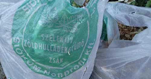  Balkezesek Világnapján zöld hulladék elszállítás Balatonkenesén