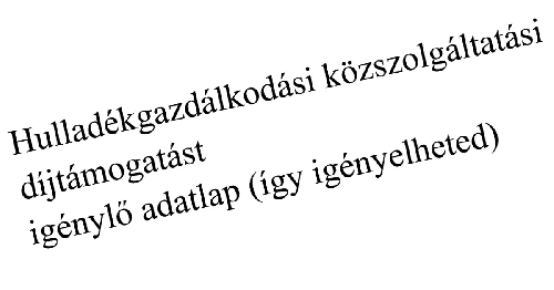 100%-os mentesség a szemétszállítási díj alól - így igényelheted