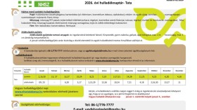 Tata hulladéknaptár 2026