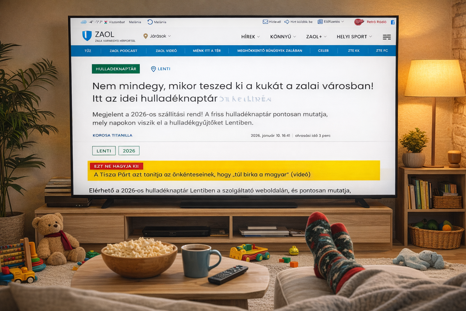 Nem mindegy, mikor teszed ki a kukát a zalai városban! Itt az idei hulladéknaptár