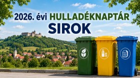 Hulladékszállítás Sirokban 2026-ban - fontos dátumok és tudnivalók