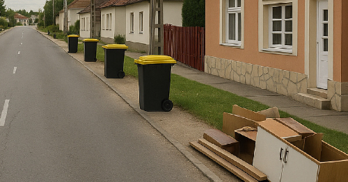 Szelektív Hulladékszállítás és Lomtalanítás Balatonkenesén - MÁJUS